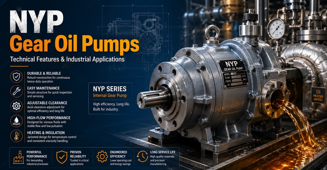 Gear Oil Pump Technical Features Explained: Design Advantages and Applications